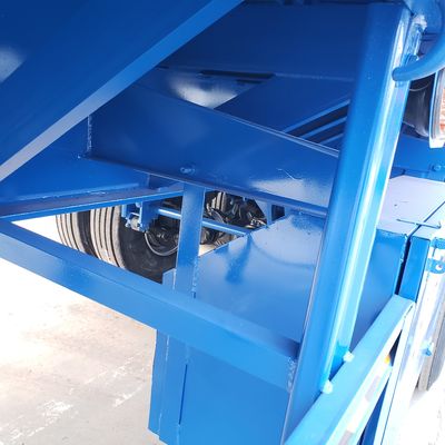 40 pies y 60 toneladas de uso Tri Axle Flatbed Semi-remolques para la venta