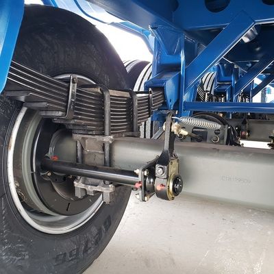 40 pies y 60 toneladas de uso Tri Axle Flatbed Semi-remolques para la venta