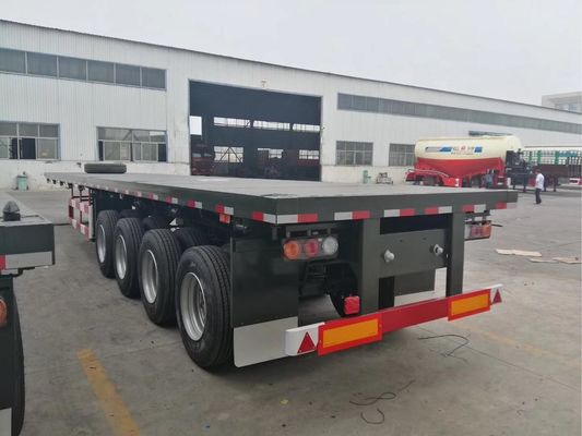 Semirremolque Plataforma Usado de 80 Toneladas de 40 pies y 45 pies con 4 Ejes
