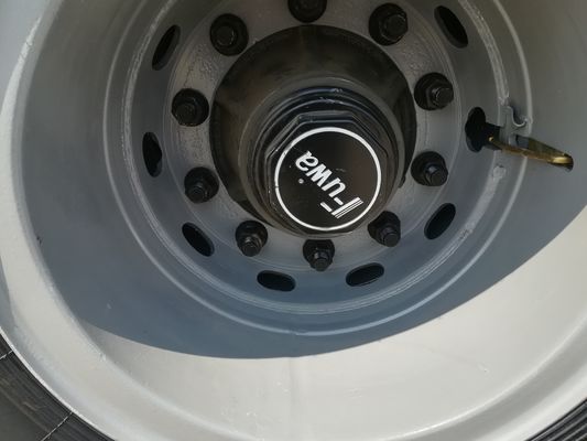 3 ejes remolques desmontables de cuello de ganso para el transporte de máquinas