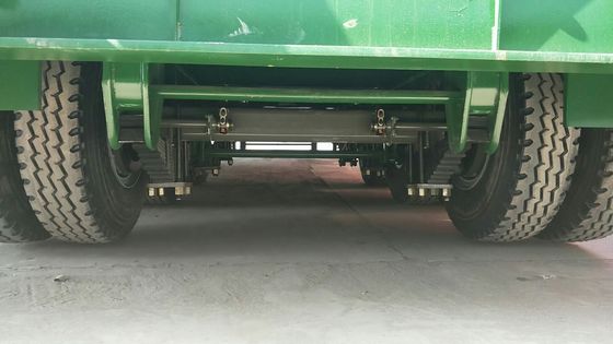 60T 100T 3 Eje Semi remolque de baja anchura, remolque de baja anchura hidráulico extensible