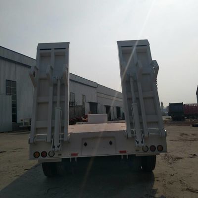 Semirremolque de cama baja de 50 toneladas con capacidad de carga superior