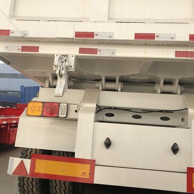 Los remolques traseros de descarga 3 4 Eje 35 40 M3