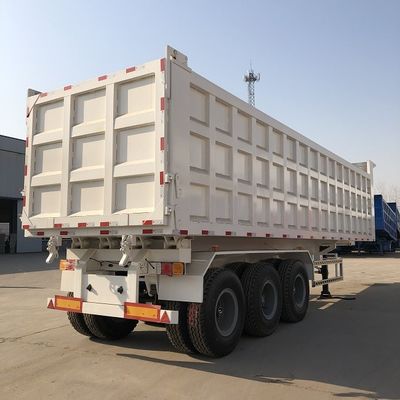 Los remolques traseros de descarga 3 4 Eje 35 40 M3