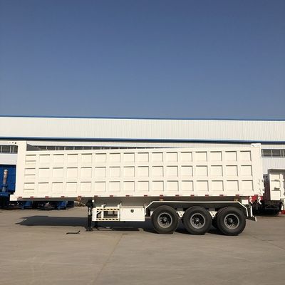 Los remolques traseros de descarga 3 4 Eje 35 40 M3