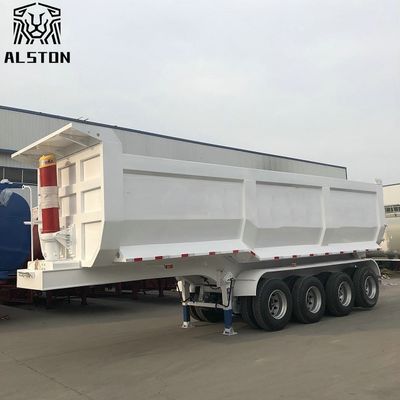 Cilindro hidráulico 50T 4 ejes remolques volquete tipo U