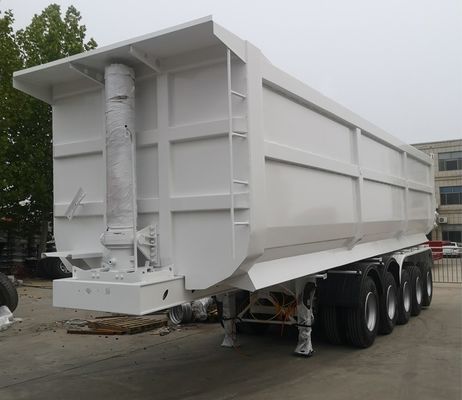 Semi-remolque volquete de 5 ejes y 80T con suspensión mecánica