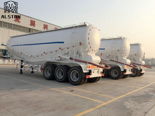 3 Ejes de harina de cemento de polvo a granel camión cisterna 32 50 60 CBM