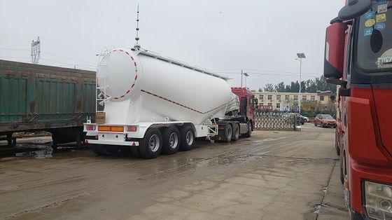 45CBM Remolques de cemento neumático camión de carga seca transportador