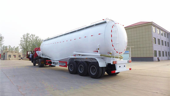 Semirremolque de cemento a granel de 50 toneladas con triple eje, Semirremolque de cemento a granel