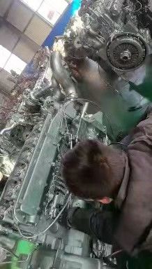 WD615 Partes de camiones usados Sinotruk Howo 371 Motor