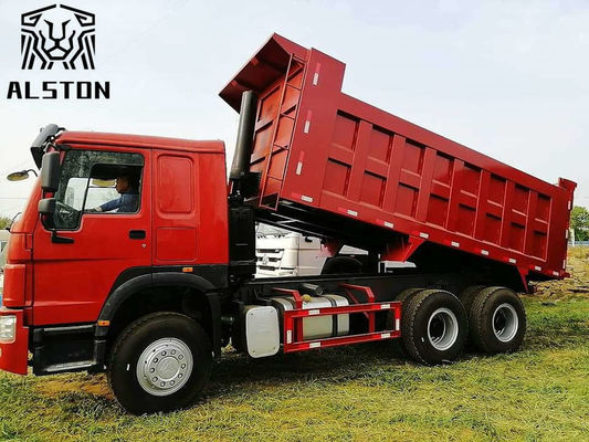 Camión Volquete Howo 6x4 Usado con Cubo de 371HP y 18.6M3 con Neumático 12.00R20