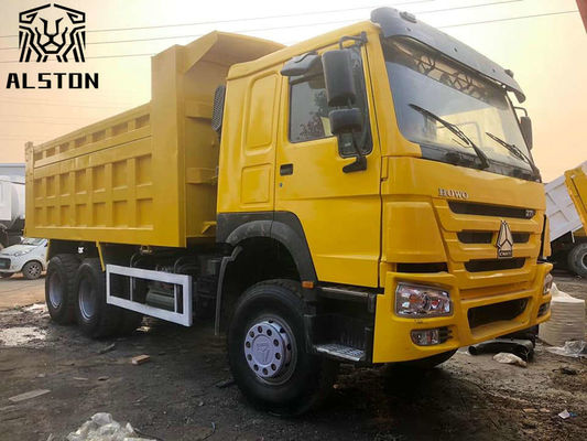 Camión volquete Sinotruk Howo 6x4 de 30 toneladas y 371 HP usado para construcción