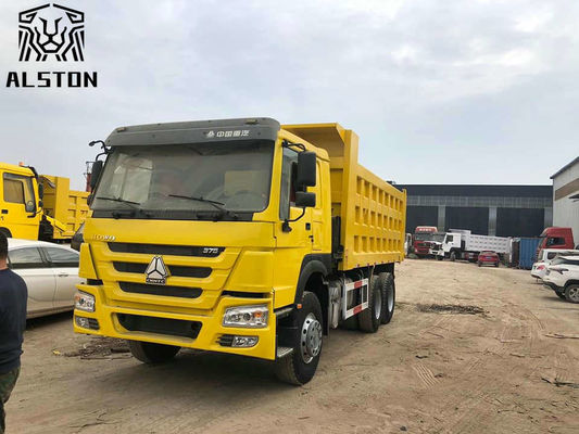 Camión volquete Sinotruk Howo 6x4 de 30 toneladas y 371 HP usado para construcción
