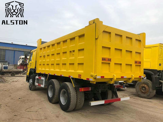 Camión volquete Sinotruk Howo 6x4 de 30 toneladas y 371 HP usado para construcción