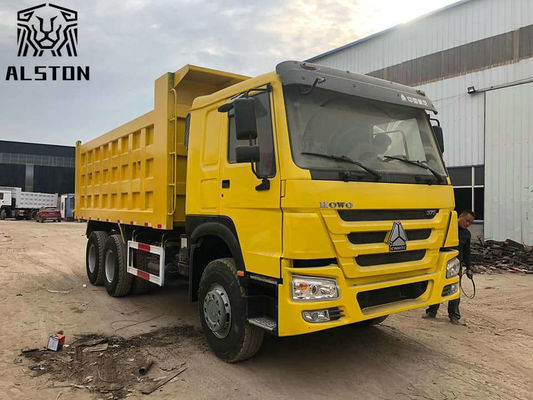 Camión volquete Sinotruk Howo 6x4 de 30 toneladas y 371 HP usado para construcción