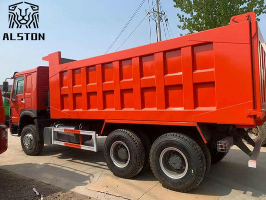 Camiones Volquete Usados 6x4 19.32M3 Camión Volquete Howo Usado Para Minería de Carbón