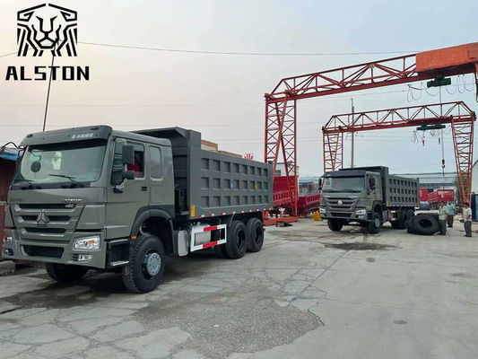 6x4 380hp Howo camión de tirón fabricantes, Euro 2 motor de tirón usado