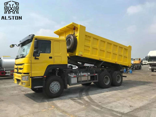 Camión volquete Sinotruk Howo original de 10 ruedas 6x4 de 40 toneladas usado