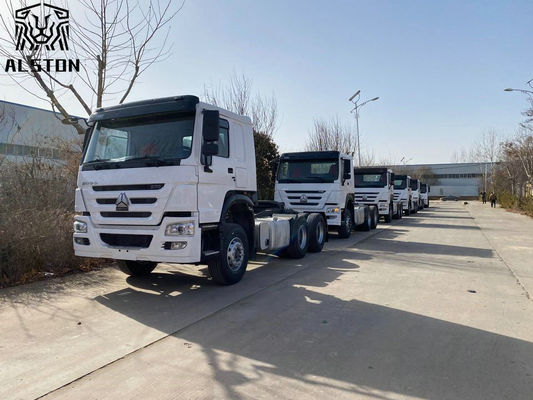 Cabezal de tractor Howo de segunda mano 6*4 375hp