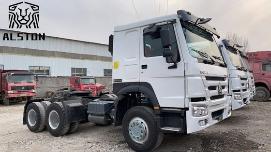 Motor refrigerado por agua Usado Howo Camión tractor 6x4