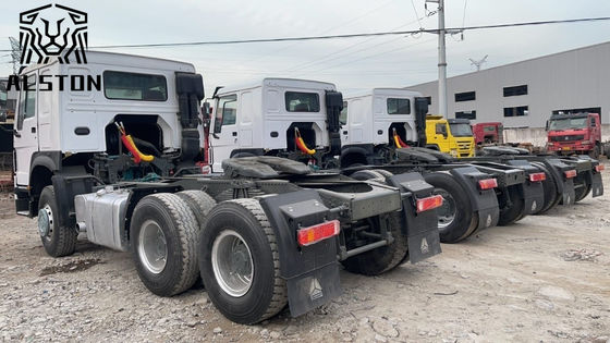 Motor refrigerado por agua Usado Howo Camión tractor 6x4